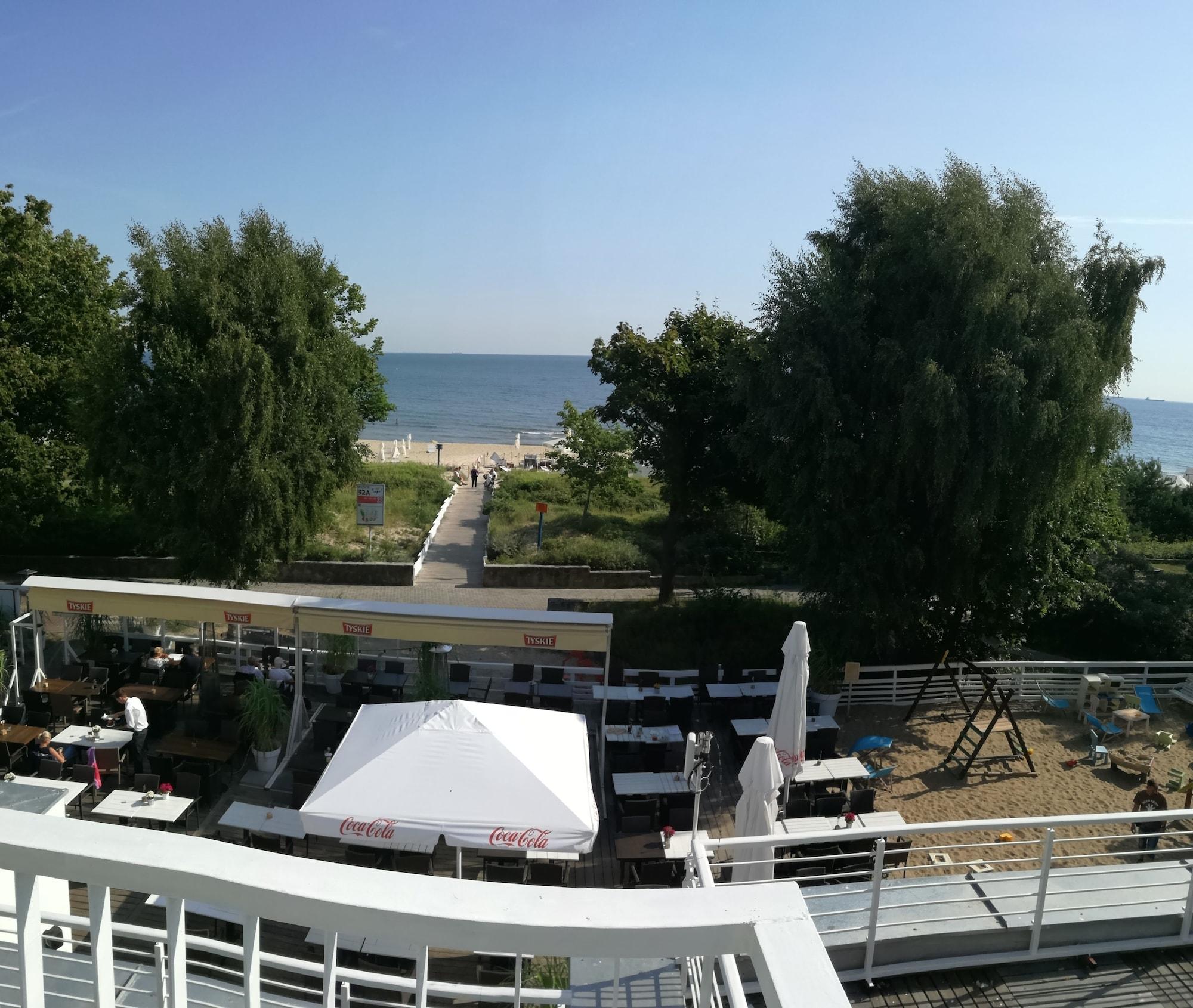 Hotel Pomaranczowa Plaza Sopot Bagian luar foto